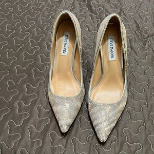 Steve Madden rhinestone heels
